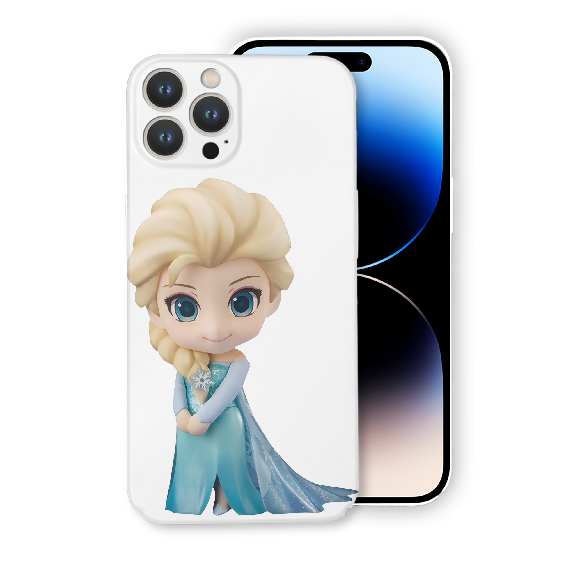 （画像用） アナと雪の女王 アンナ エルサ Frozen Anna Elsa 【iPhone 14シリーズ対応】ハードケース